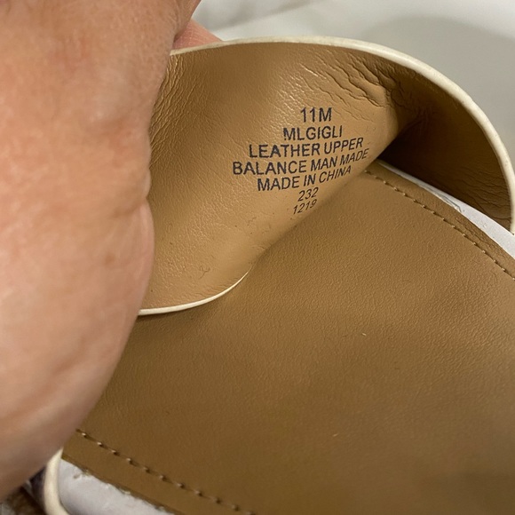 🍄 Marc Fisher Women Gigli Black White Snake Print Espadrille Sandal Siz… - Picture 8 of 13